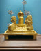Tamas Brass Shiv Parivar with Shivling, Shri Kartikeya, Ganesh, Mata Parvati and Nandi Statue/Idol